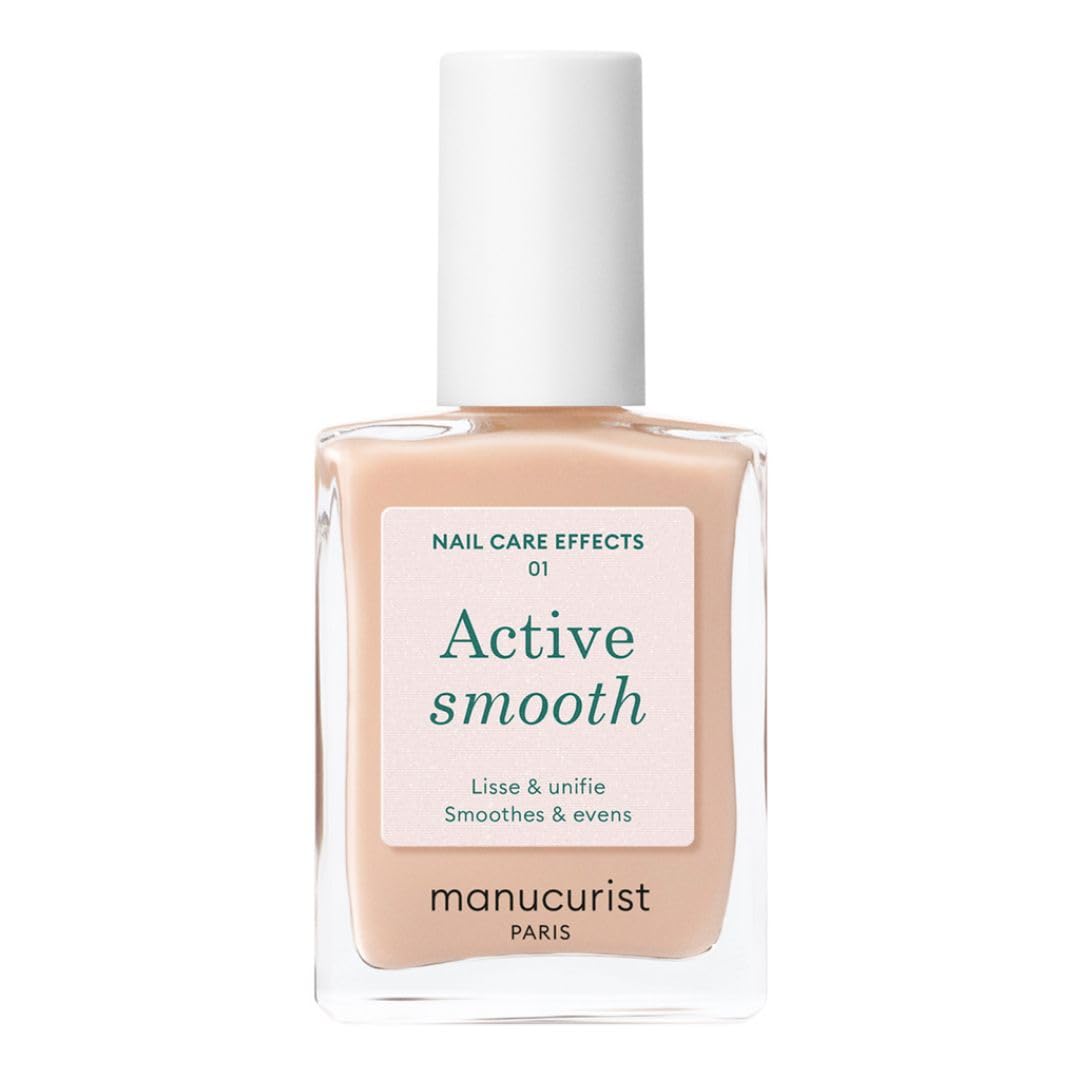 Manucurist bottle front view showing beige tint and quick-care benefit