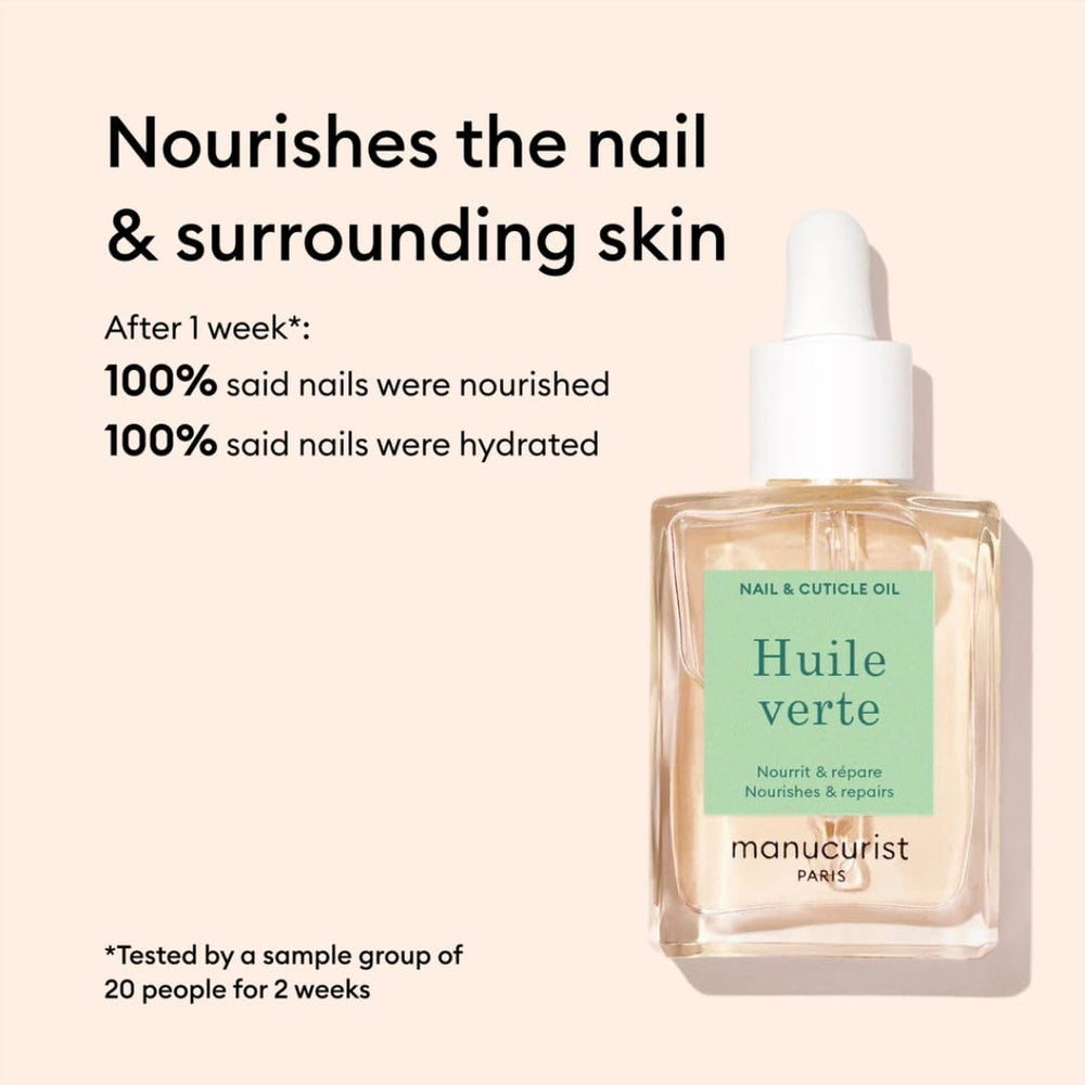 Manucurist Rescue Kit lifestyle shot showing practical at-home nail repair routine