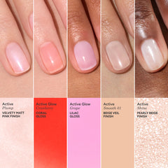 Manucurist brush stroke close-up showing smooth application and even coverage