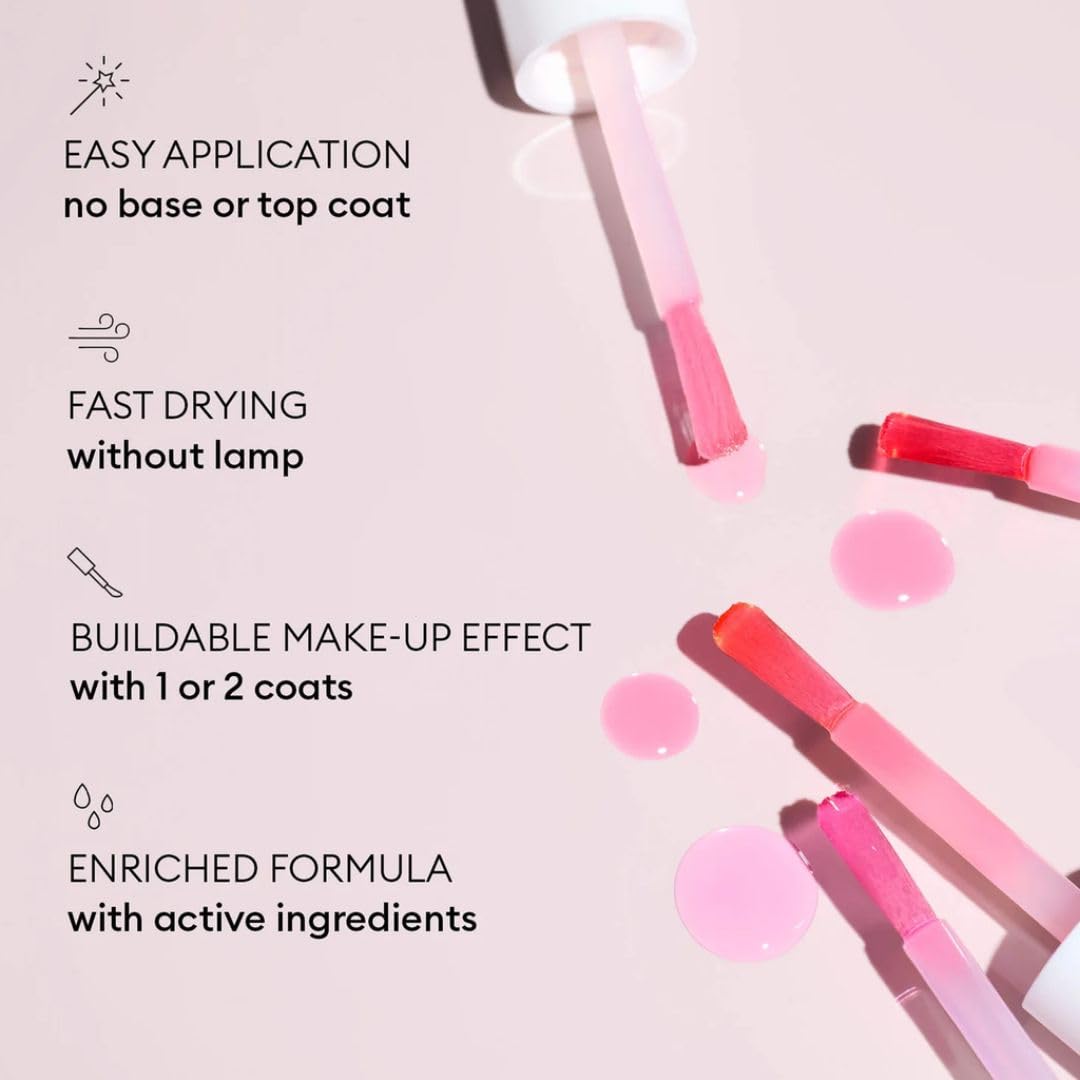 Manucurist brush stroke texture demonstrating smooth application benefit