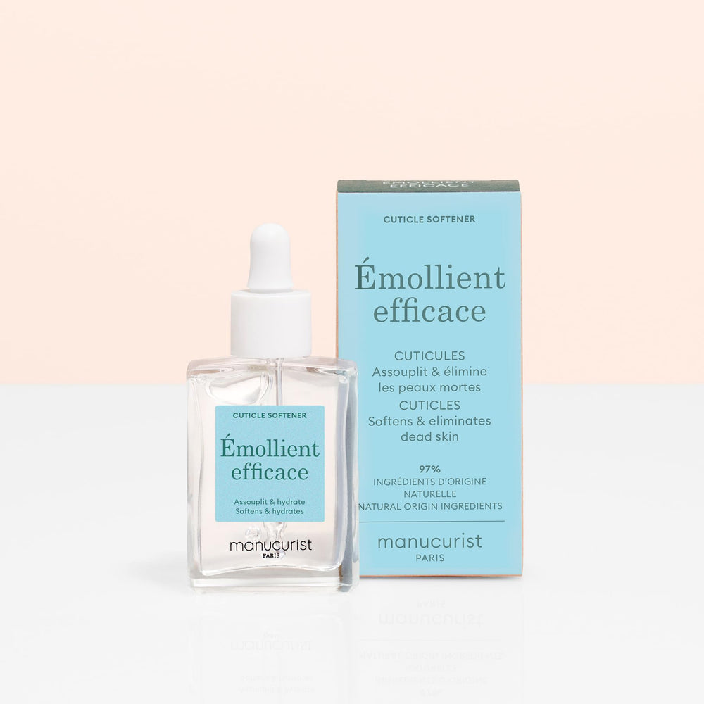 Label and ingredients panel of Manucurist Cuticle Remover showing clean formulation