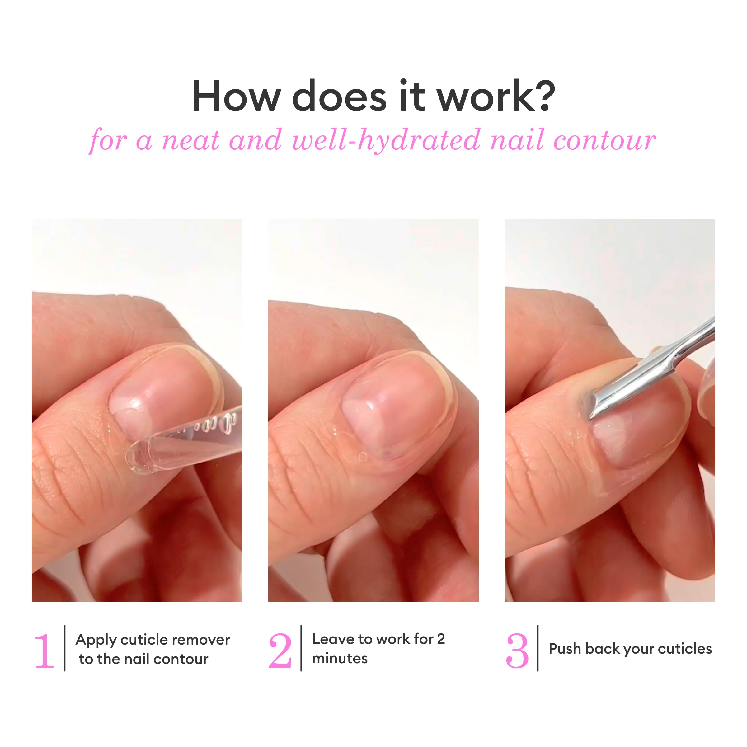 Open cap with gel drop dispensed from Manucurist product for precise application