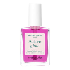 Manucurist front packaging showing lilac bottle and brand clarity benefit