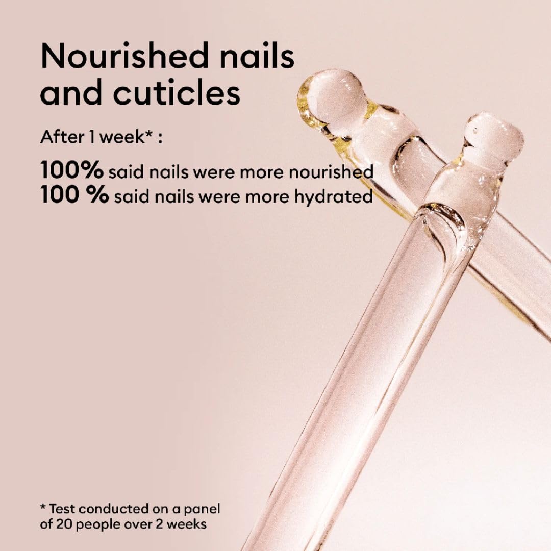 Manucurist Green Oil being massaged into cuticles to restore softness and protection