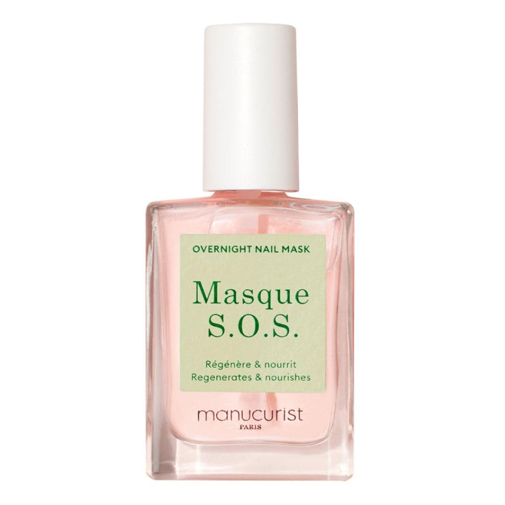 Manucurist SOS Nail Mask front bottle showing product design and benefits