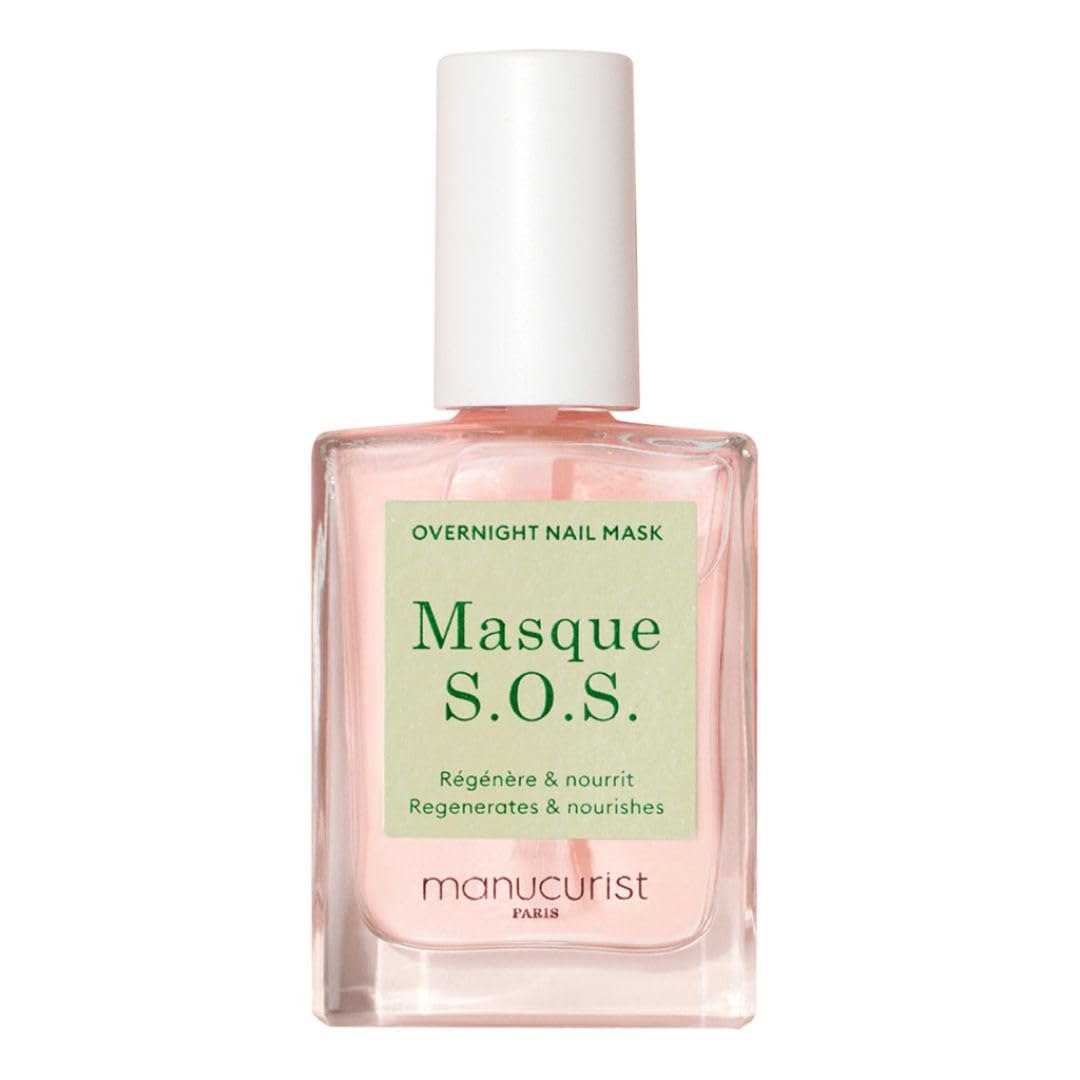 Manucurist SOS Nail Mask front bottle showing product design and benefits