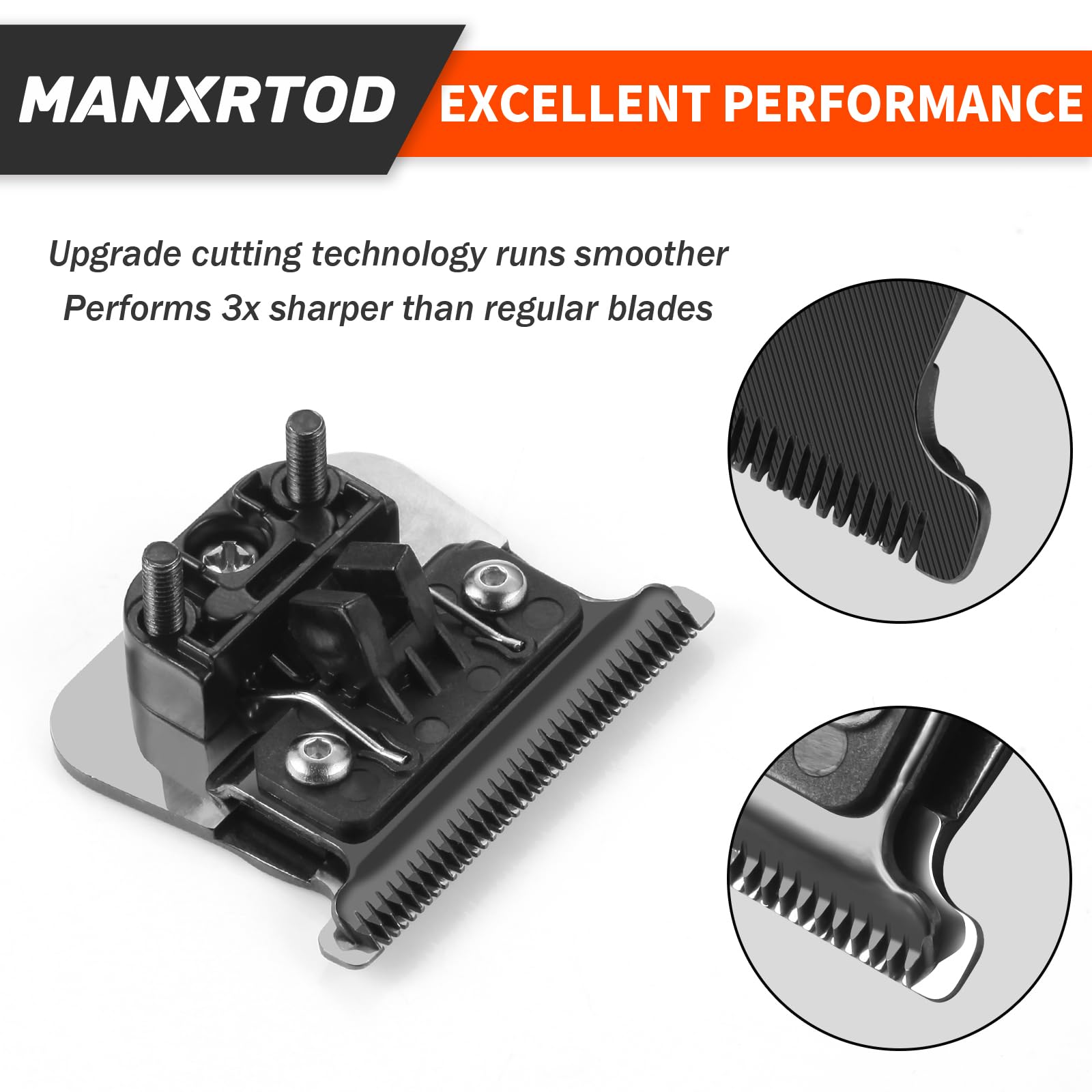 Manxrtod GRAPHITE 3.0 close-up of sharpened edge, delivers crisp outlining performance