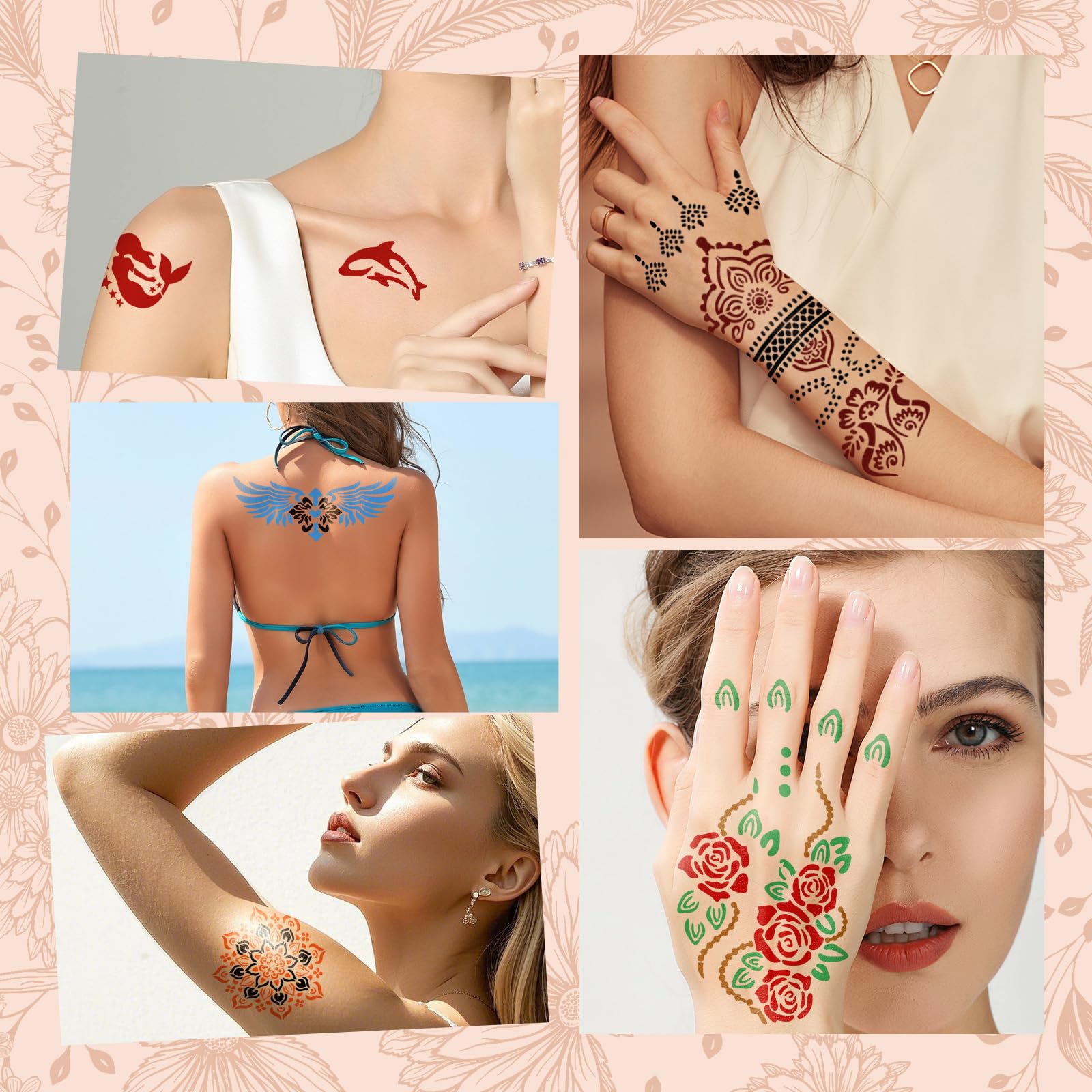 ManYan HaiYan temporary tattoo on wrist demonstrating long-lasting finish