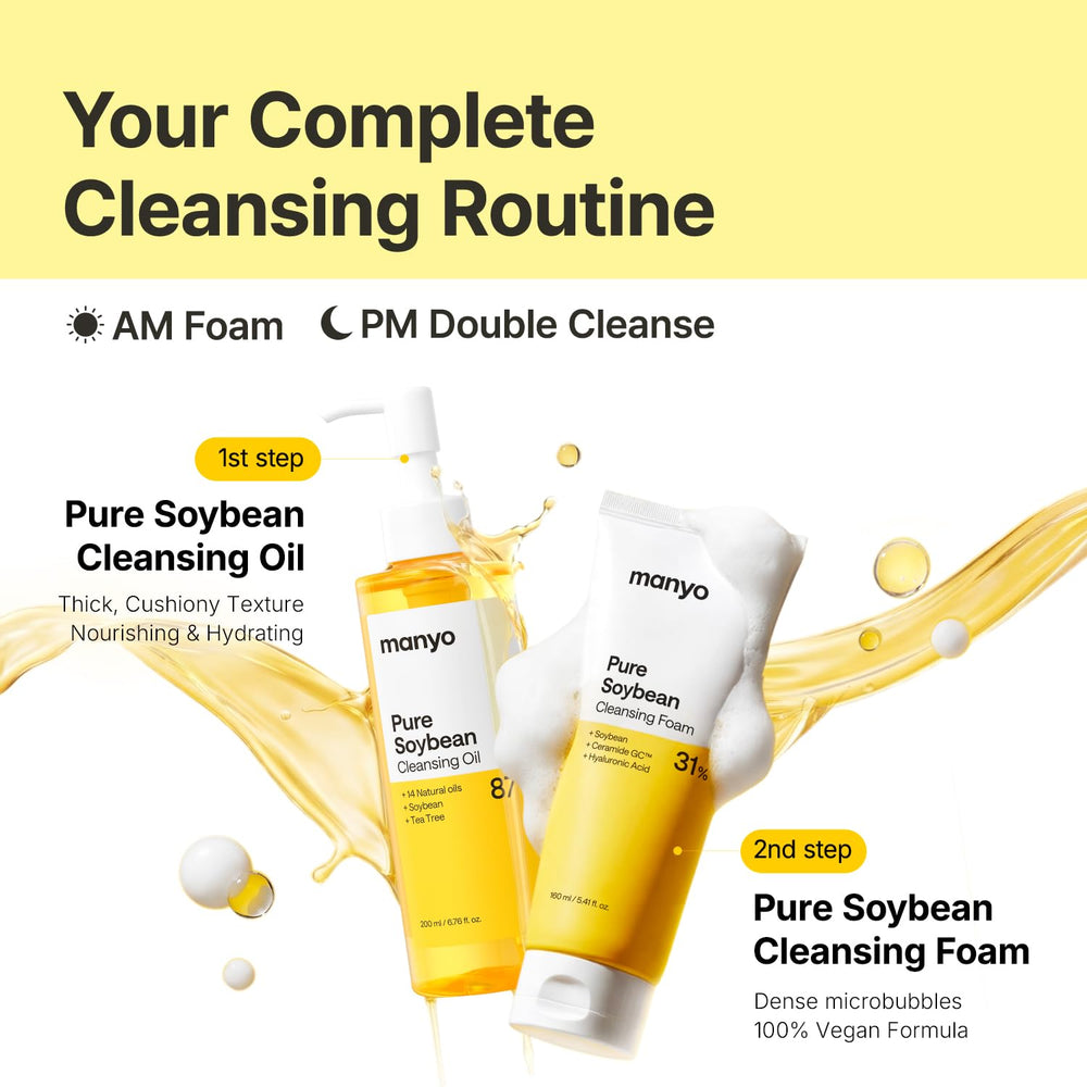 ma:nyo in-use during morning routine conveying fresh hydrated skin