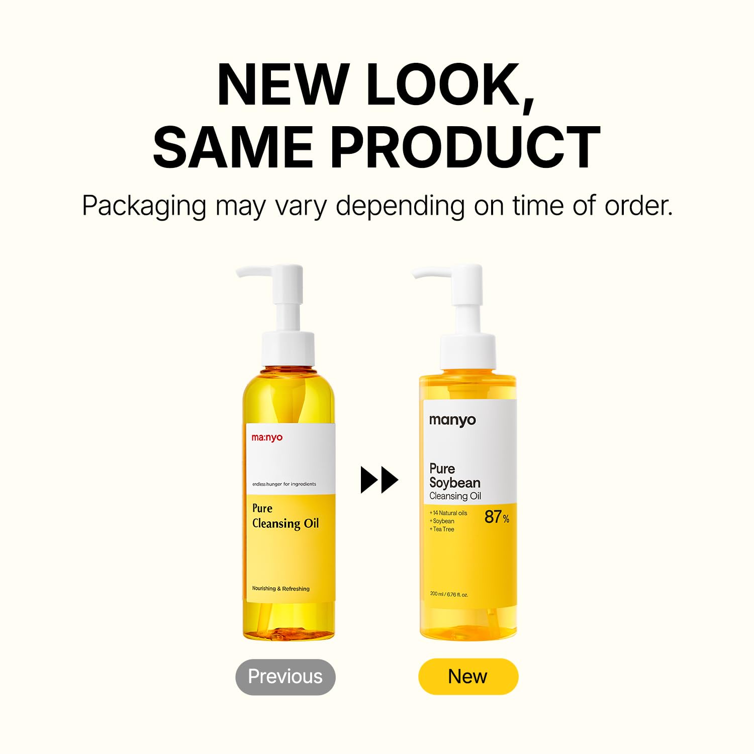ma:nyo oil texture on hand showing lightweight glide and nourishing feel