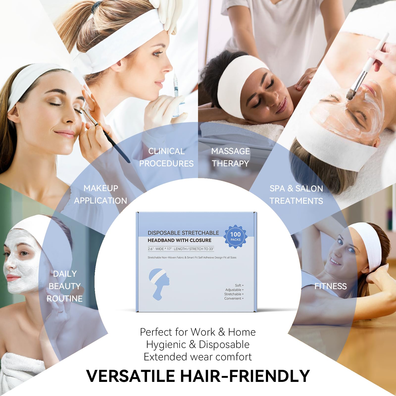 MaopaoBeauty individually wrapped band illustrating sanitary single-use convenience