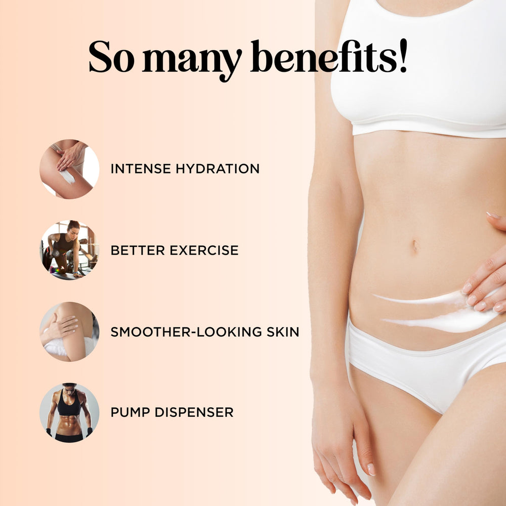 Maple Holistics applied to thigh to boost sweat during exercise
