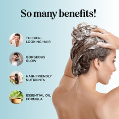 Maple Holistics back label with ingredient list and directions benefit