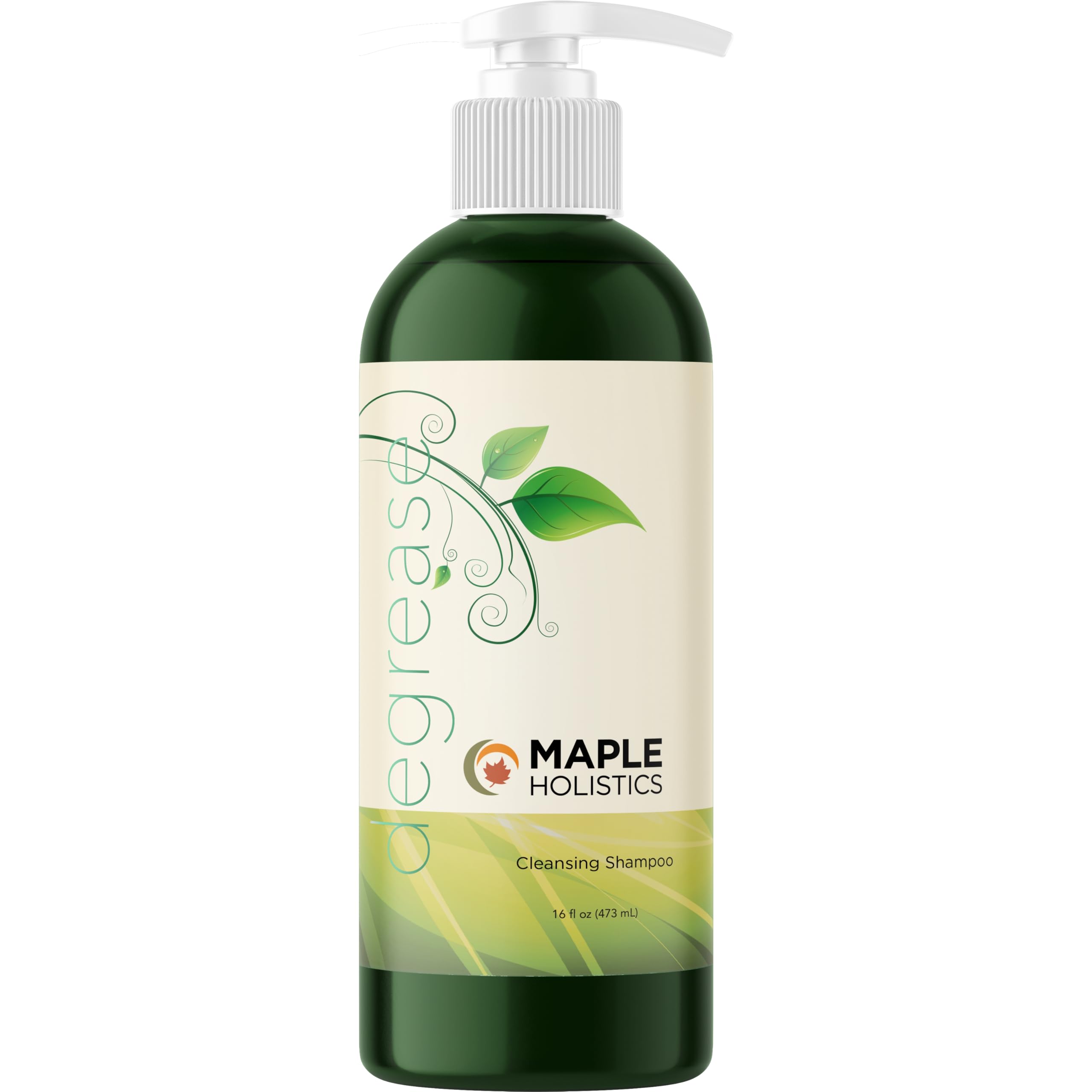 Maple Holistics before and after greasy scalp showing visible refresh benefit