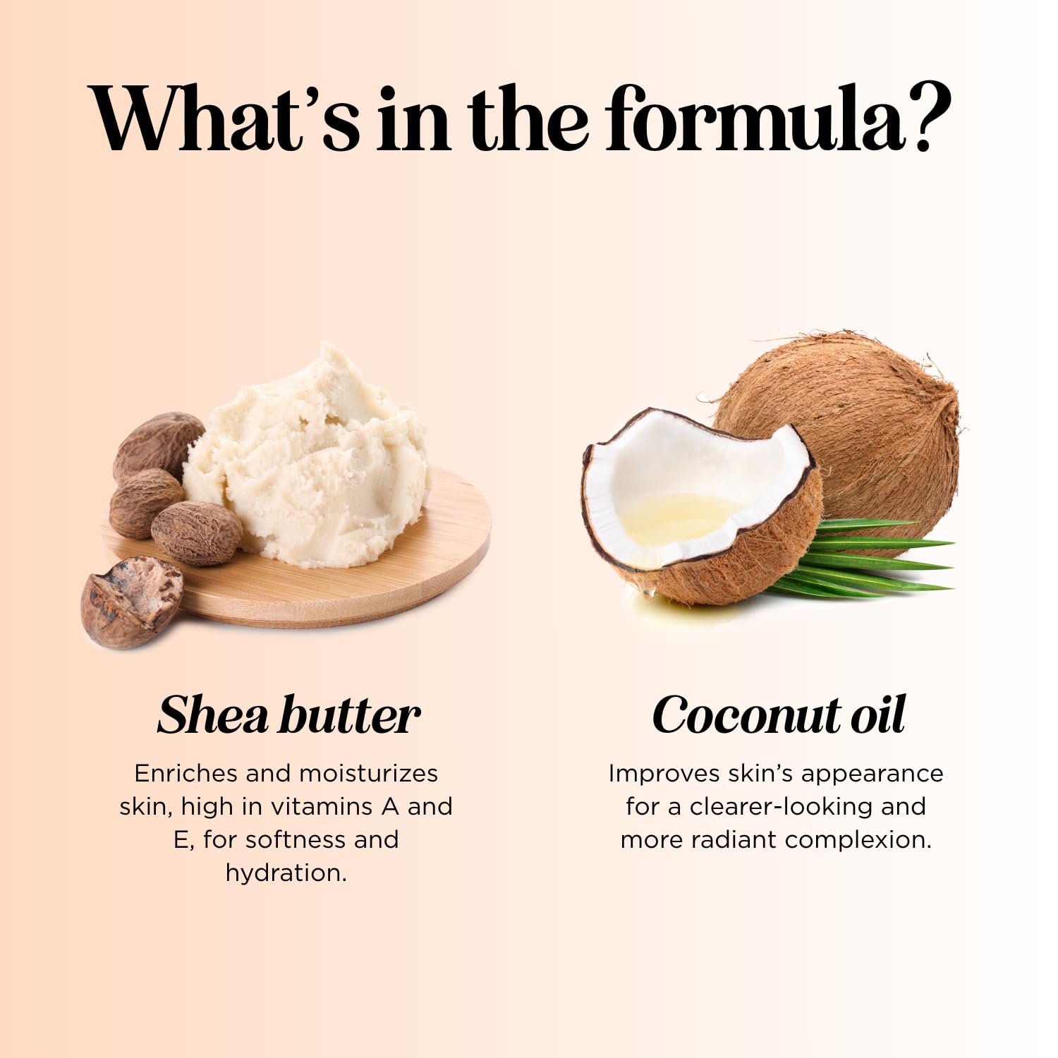 Maple Holistics size comparison showing product scale and results