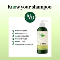 Maple Holistics ingredients rosemary lemon jojoba highlighting natural clarifying benefit