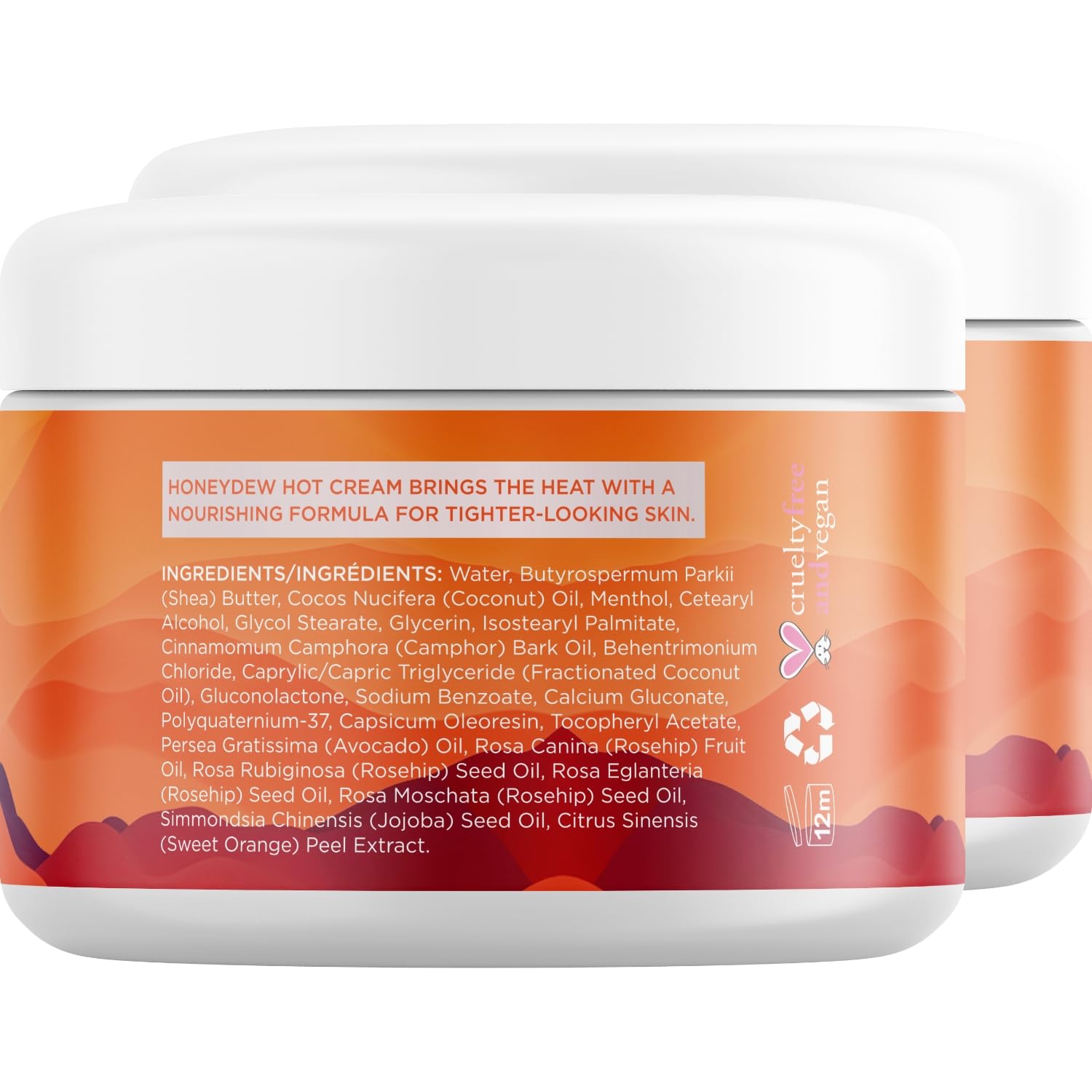 Maple Holistics ingredient label close-up highlighting natural oils