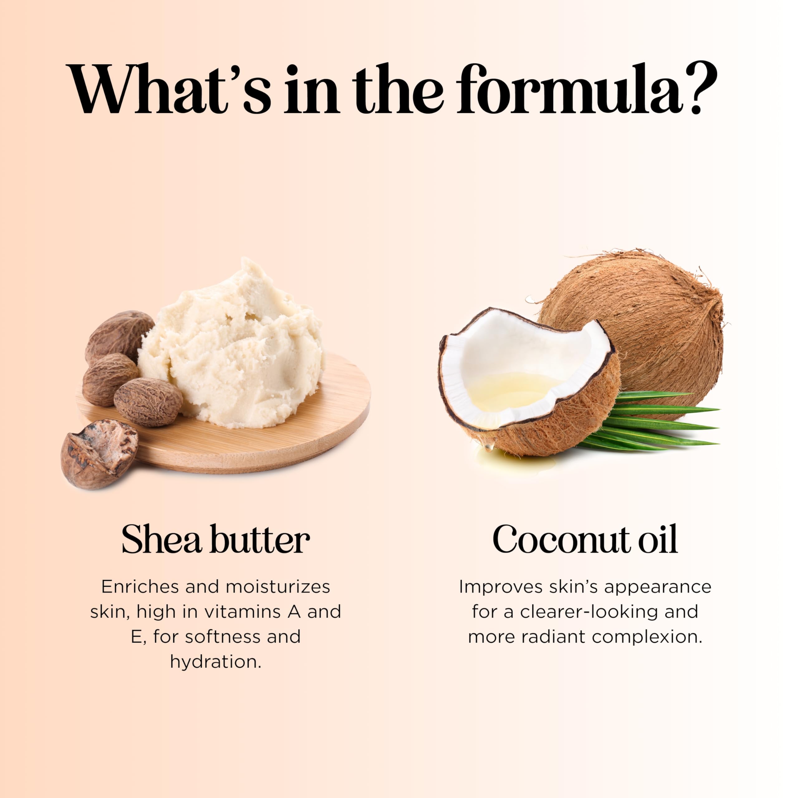 Maple Holistics natural ingredients shea butter and camphor for firming
