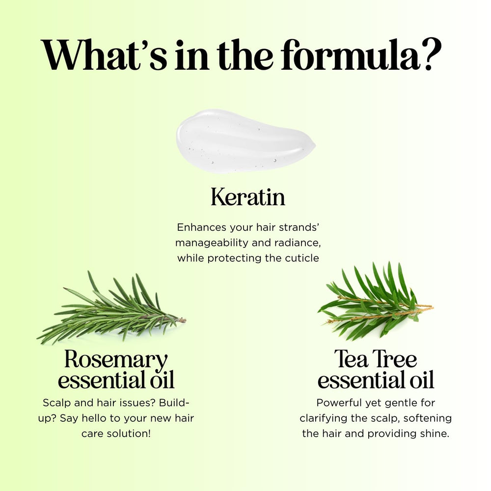 Maple Holistics ingredients list flatlay showing botanical extracts like lavender