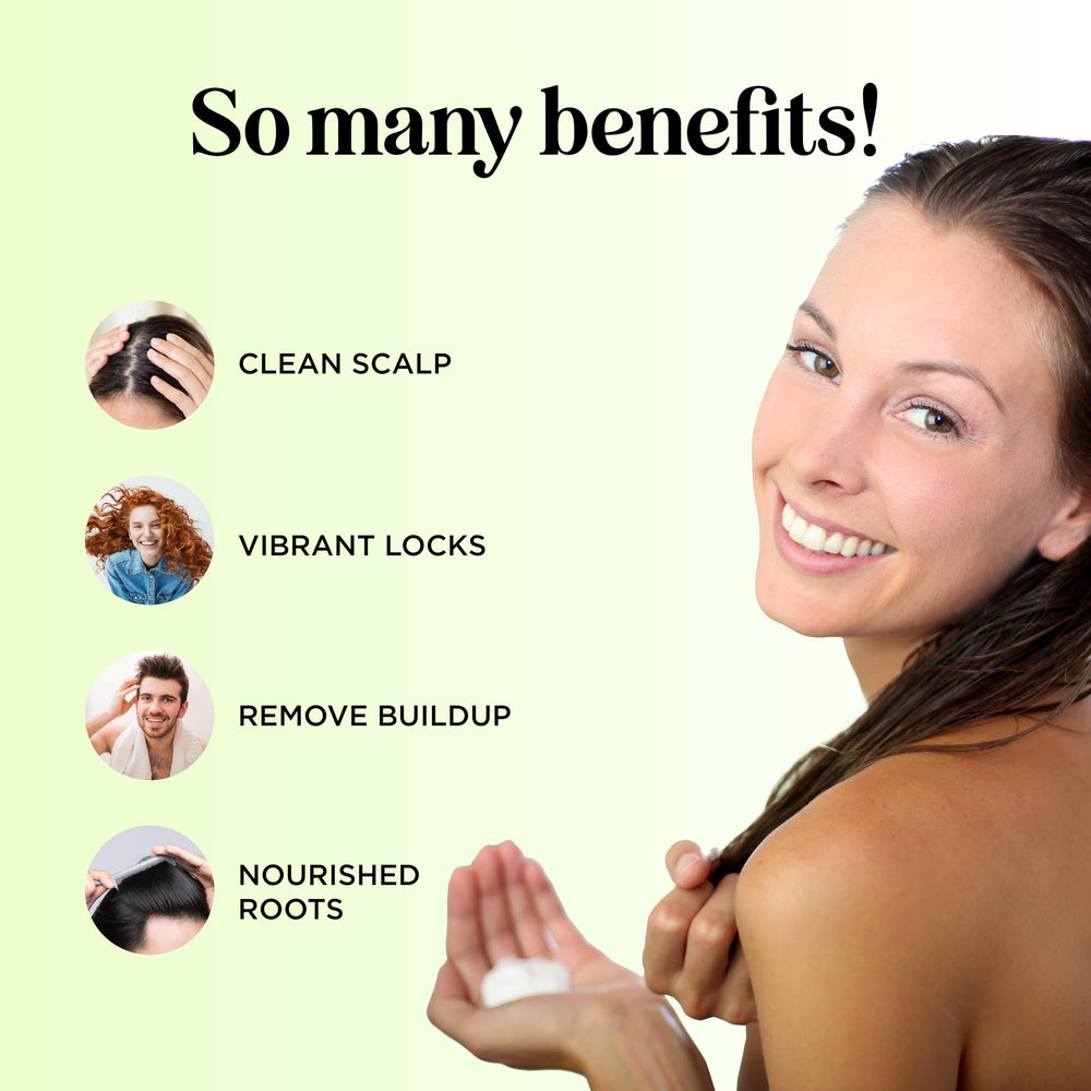 Maple Holistics shampoo foam texture demonstrating gentle lather and cleansing