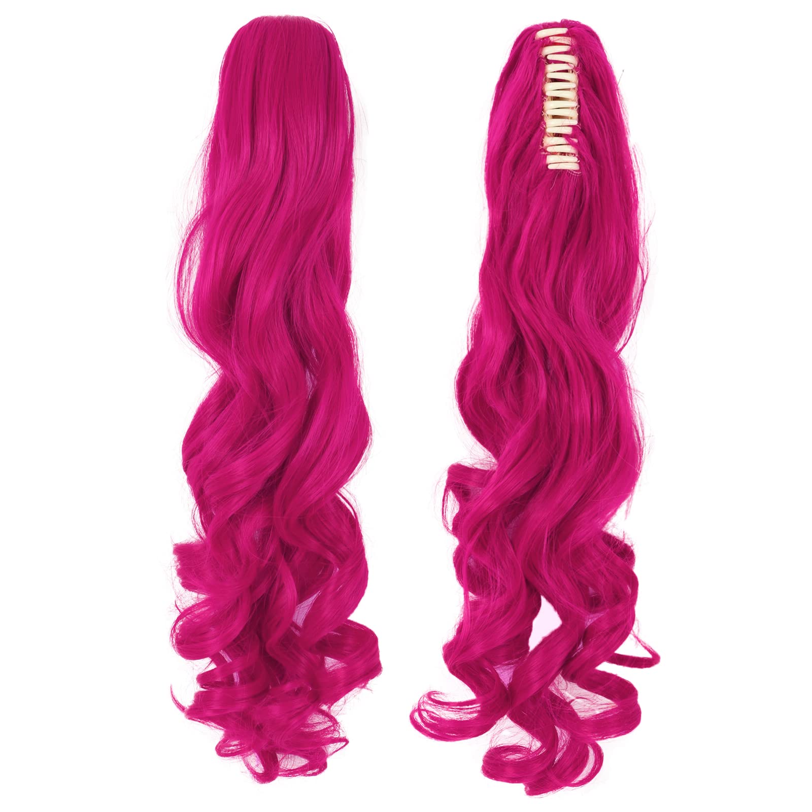 MapofBeauty wearer in cosplay outfit showcasing vibrant hot-pink twin-tail effect