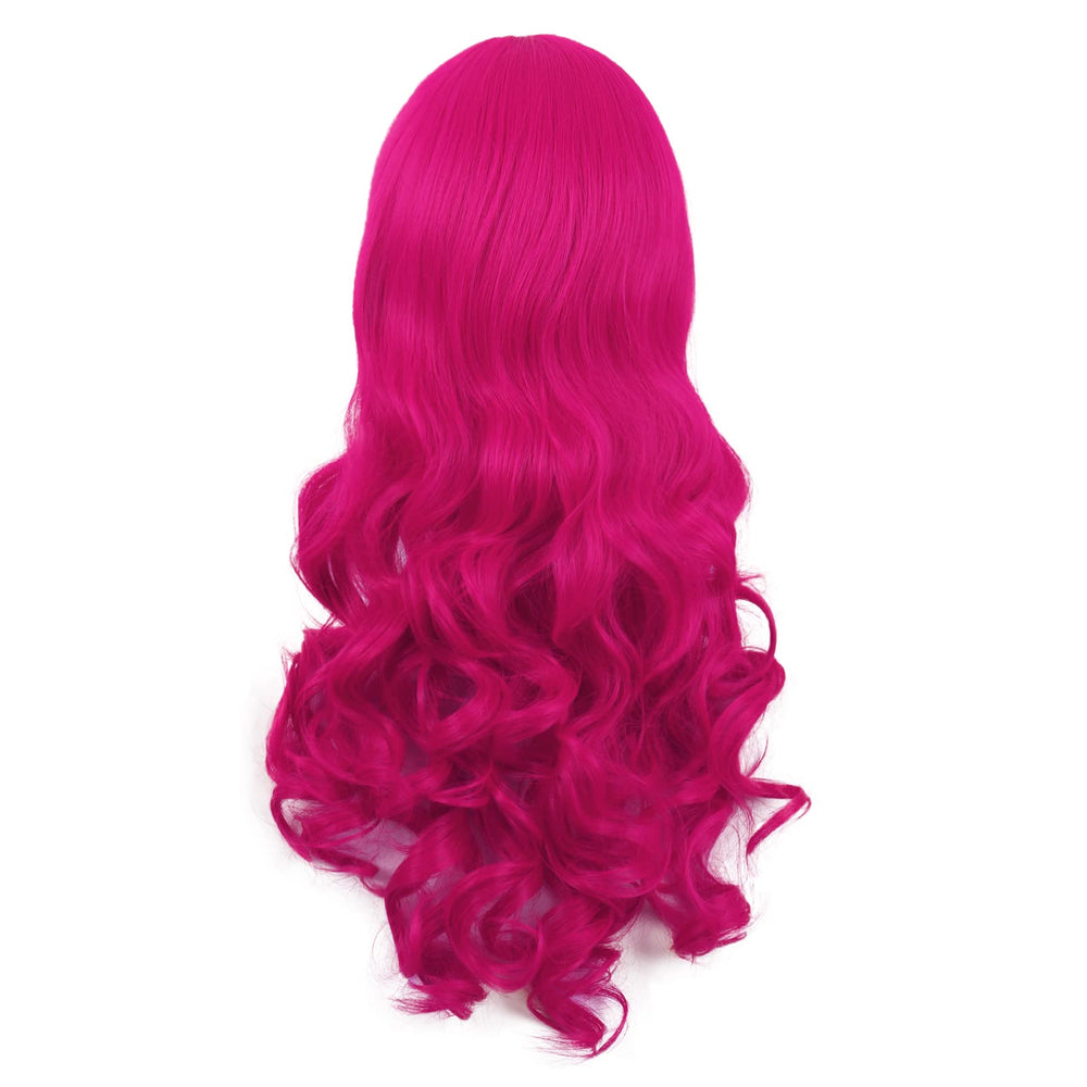 MapofBeauty wig being lightly restyled with low heat protecting fibers