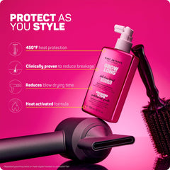 Marc Anthony spray nozzle close-up demonstrating fine mist for even coverage and controlled application