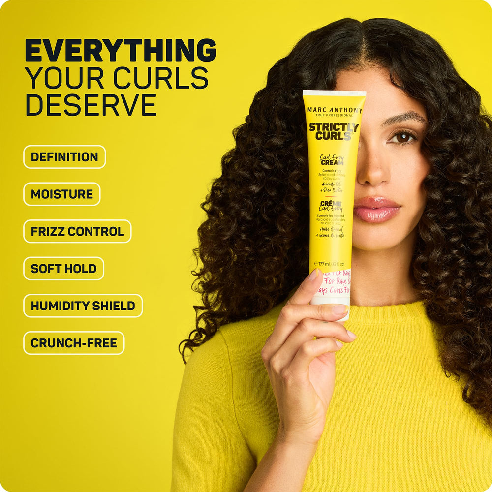 Marc Anthony tube close-up label highlighting ingredients and clean formula