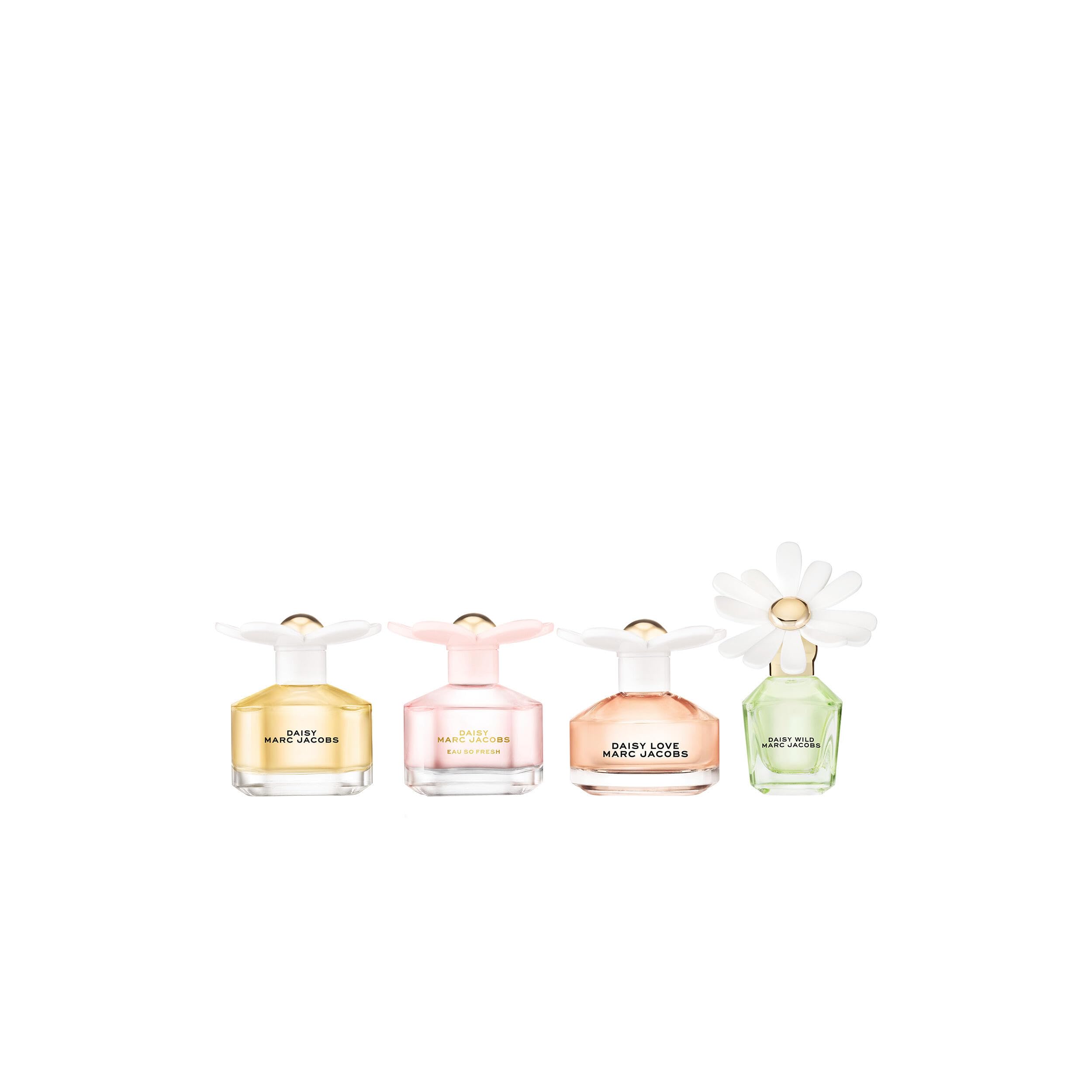 Marc Jacobs Daisy glass bottle close-up highlighting elegant details and collectible design