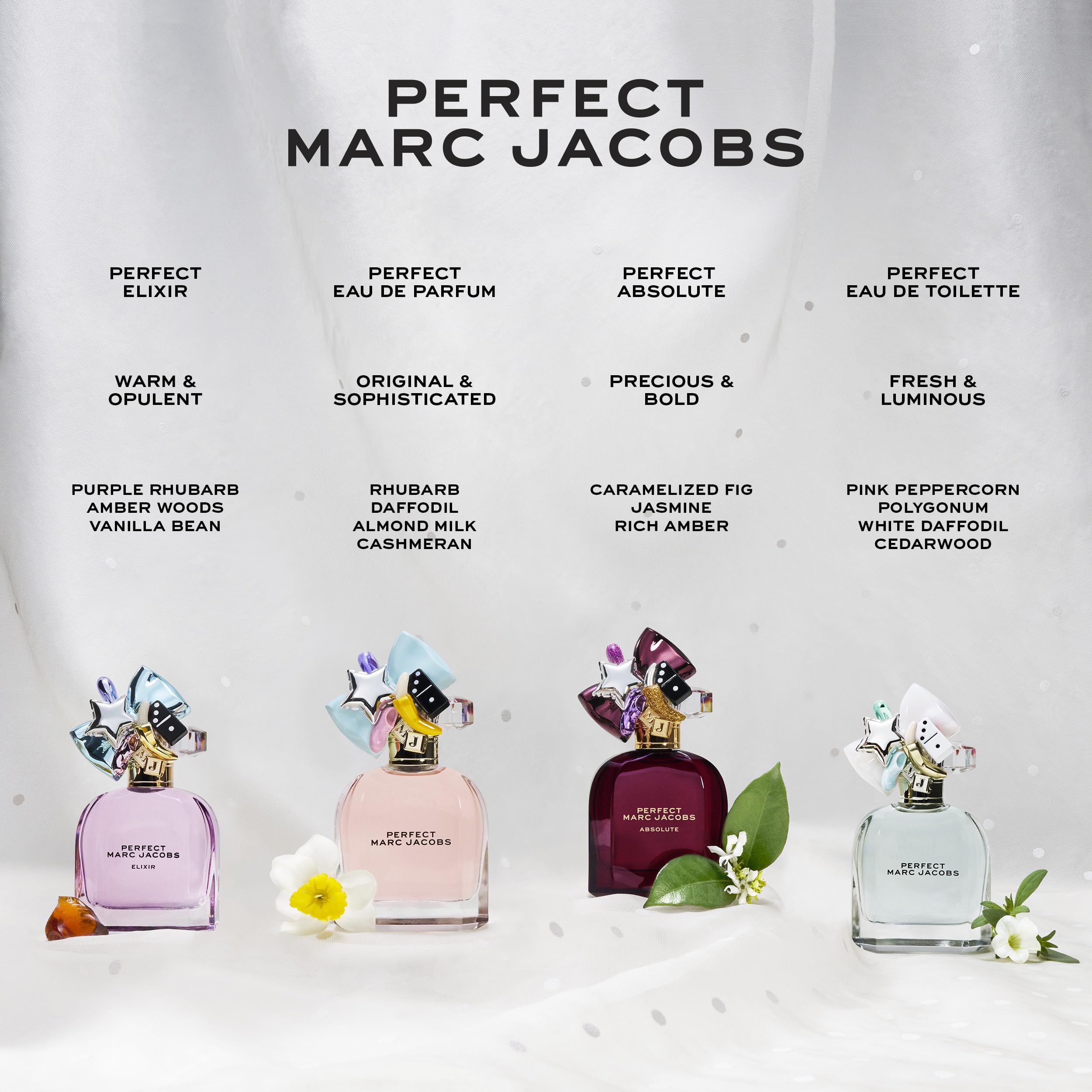 Marc Jacobs lifestyle purse shot showing travel spray ready for on-the-go refresh