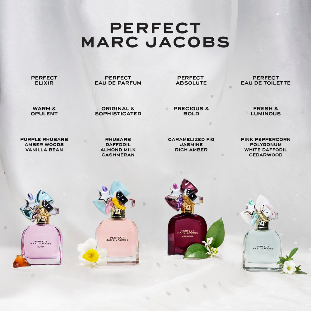 Marc Jacobs lifestyle purse shot showing travel spray ready for on-the-go refresh
