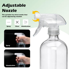 Maredash nozzle detail demonstrating mist and stream settings for versatile use