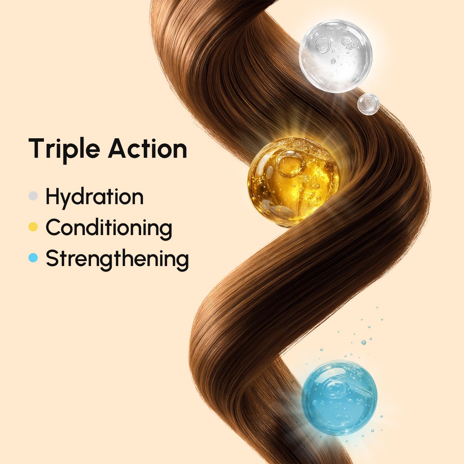 MAREE coconut and argan visual emphasizing moisturizing scent and nourishment
