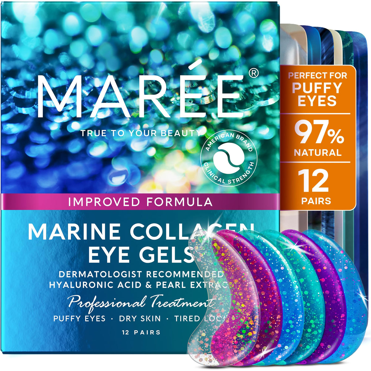 MAREE front packaging showing sleek pouch and brand benefit