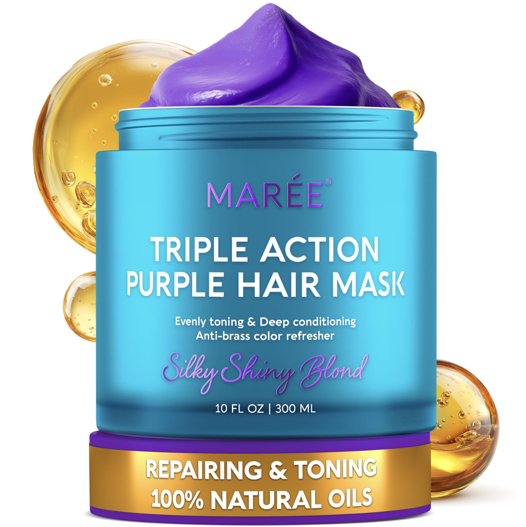 MAREE front jar view showing product and clear branding for confident purchase
