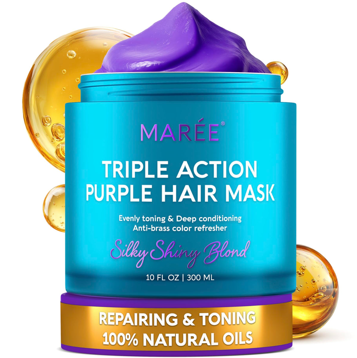 MAREE front jar view showing product and clear branding for confident purchase