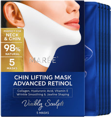 MAREE front packaging of V Line mask showing product name and benefits