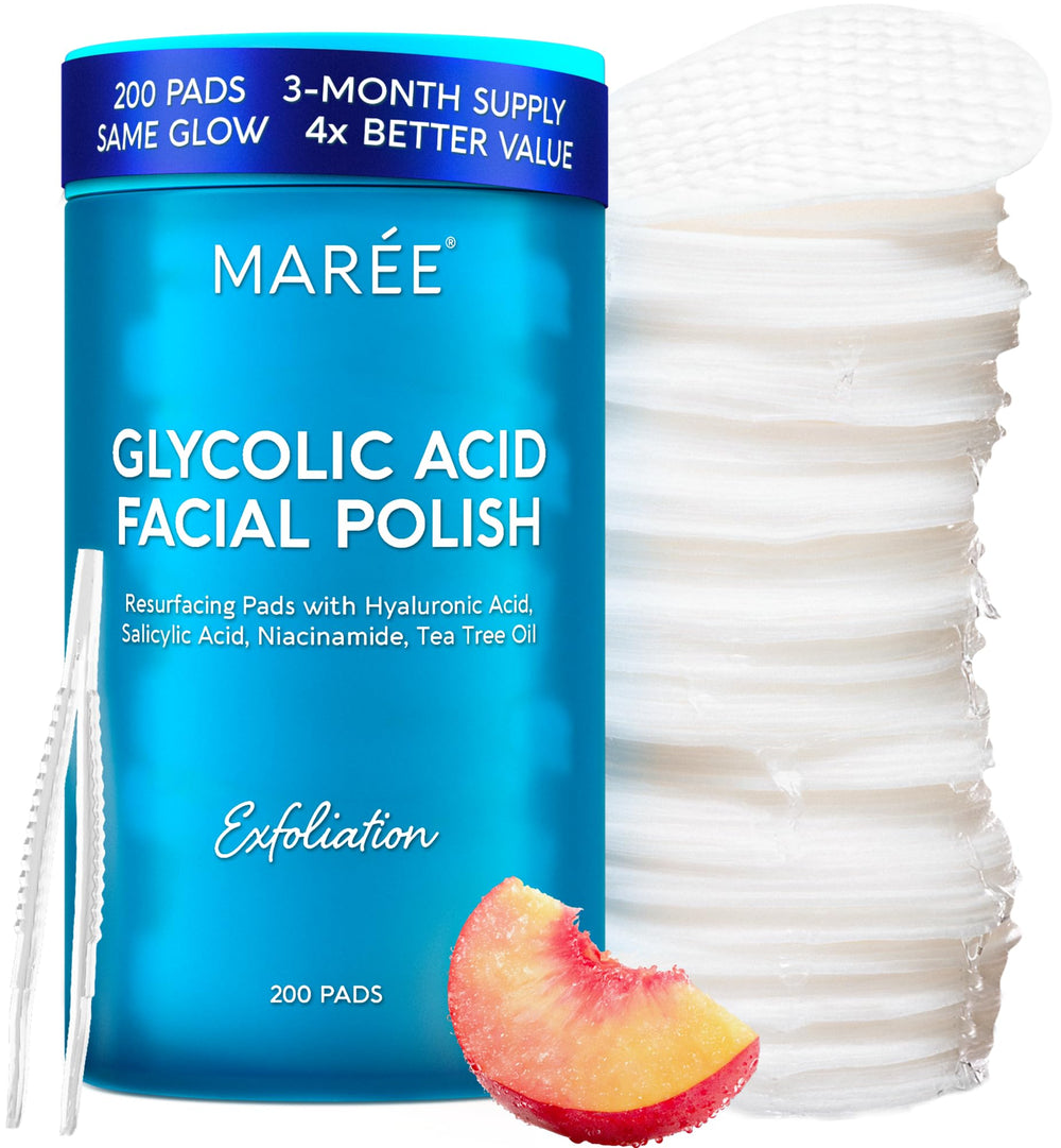 MAREE front packaging showing 200 pads for easy replenishment