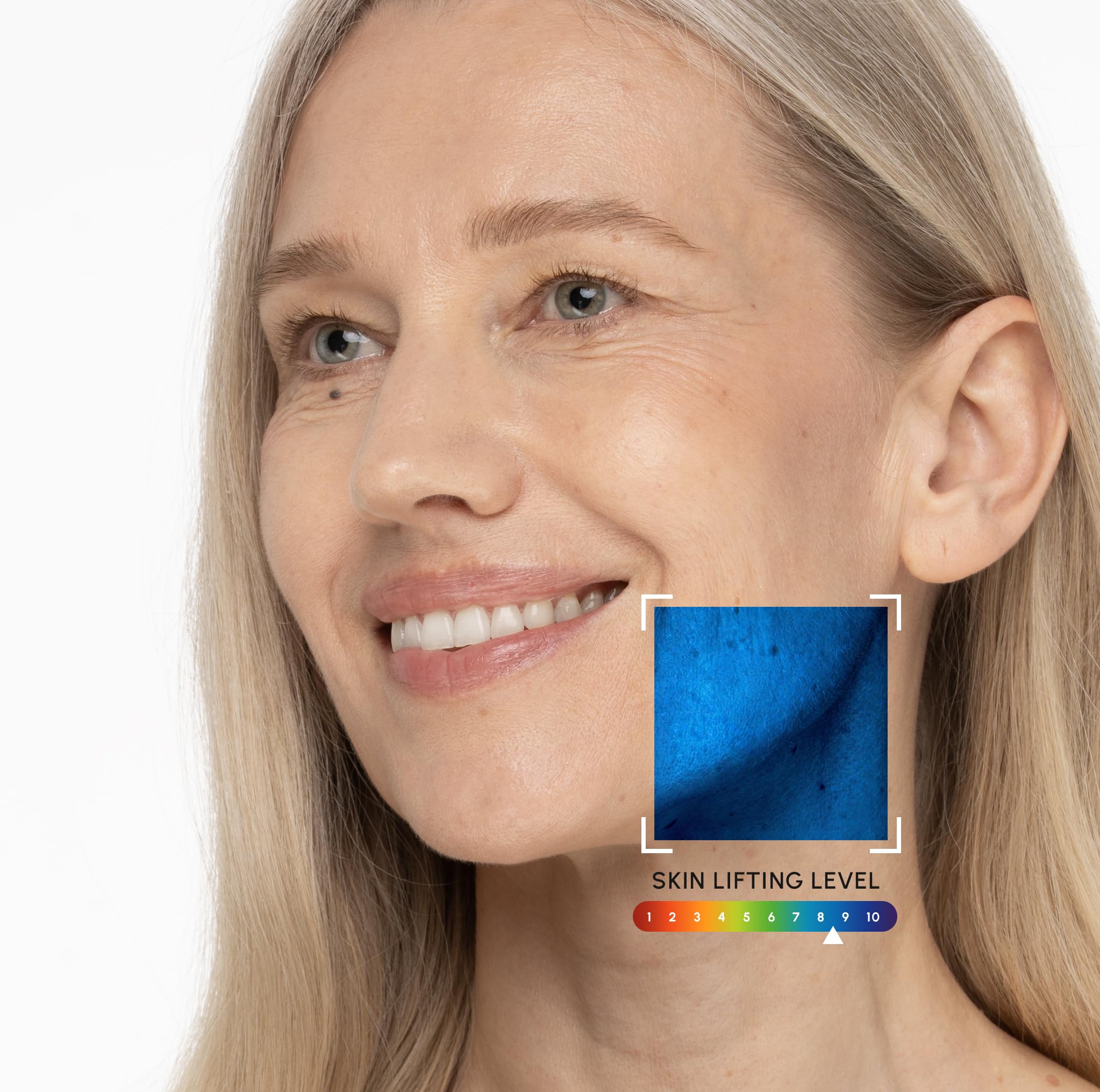 MAREE single patch held in hand showing texture and active serum