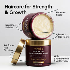 MAREE batana oil ingredient close-up highlighting nourishing properties