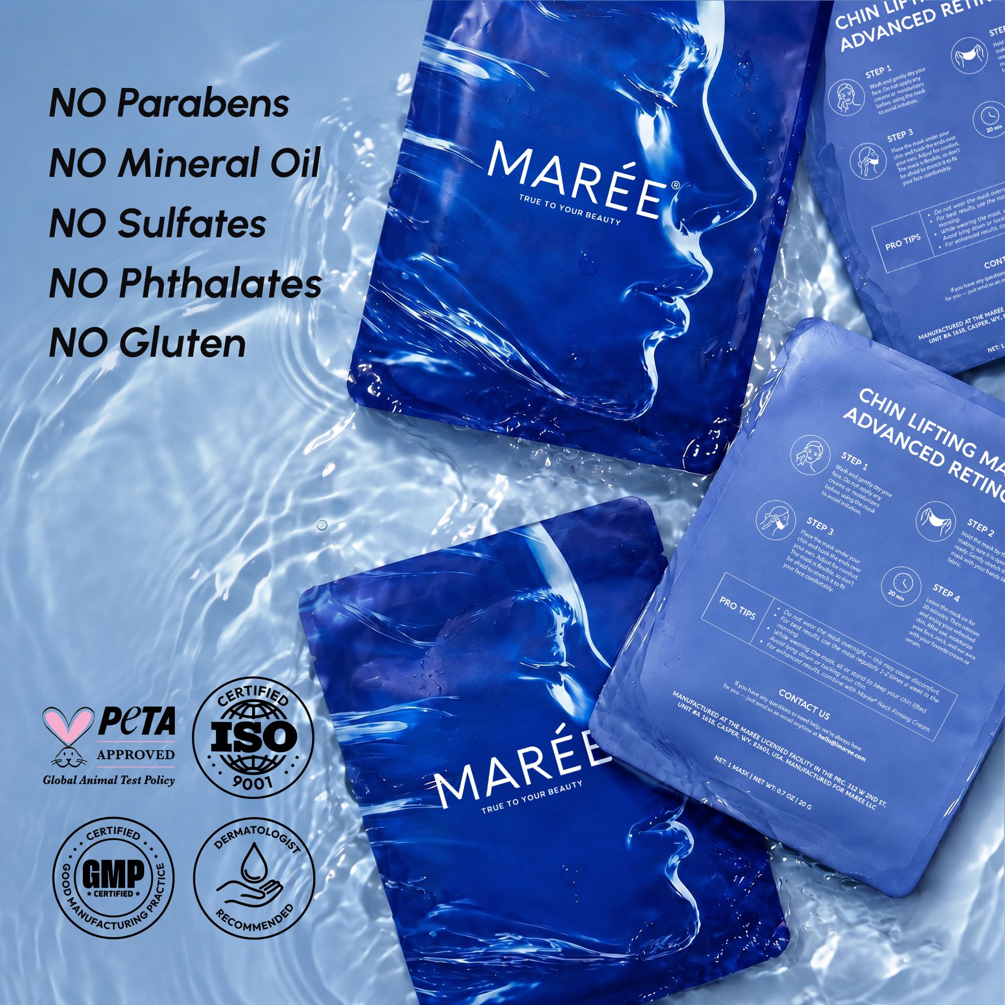 MAREE lifestyle shot on bathroom counter for event prep use