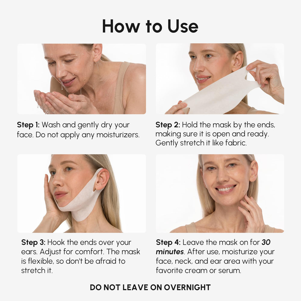 MAREE mask in spa setting implying relaxing 30-minute treatment and hydration
