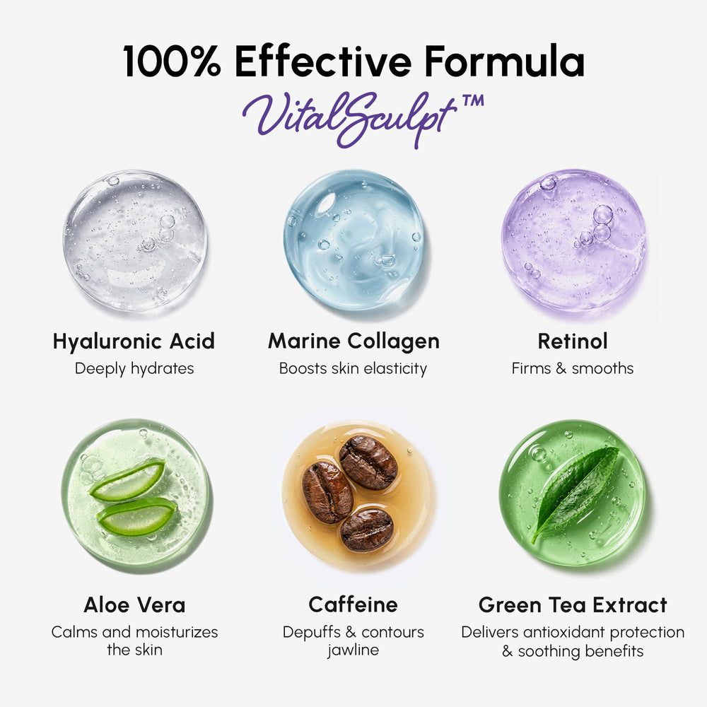 MAREE serum droplet on fingertip showing hyaluronic hydration and plumping