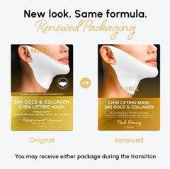MAREE hydrogel close-up displaying smooth texture for effective chin adherence