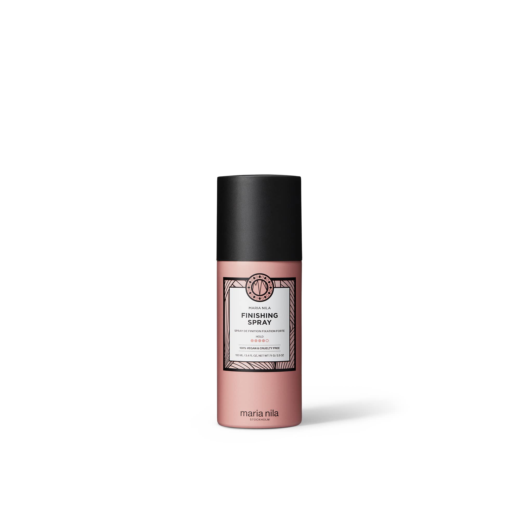 Maria Nila finishing spray front packaging shows label and size, helps identify product