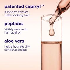 Maria Nila bottle label texture highlighting product name and ingredient focus