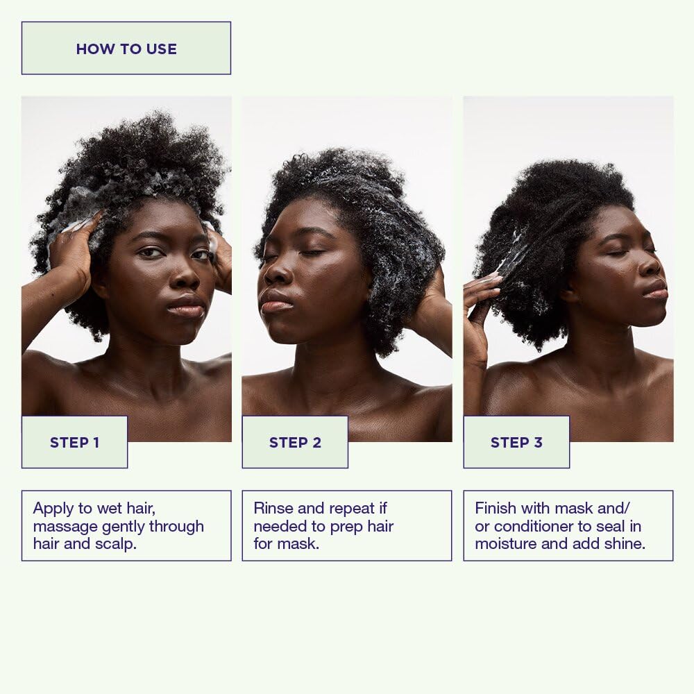 Maria Nila shampoo foam texture highlighting gentle lather and cleansing