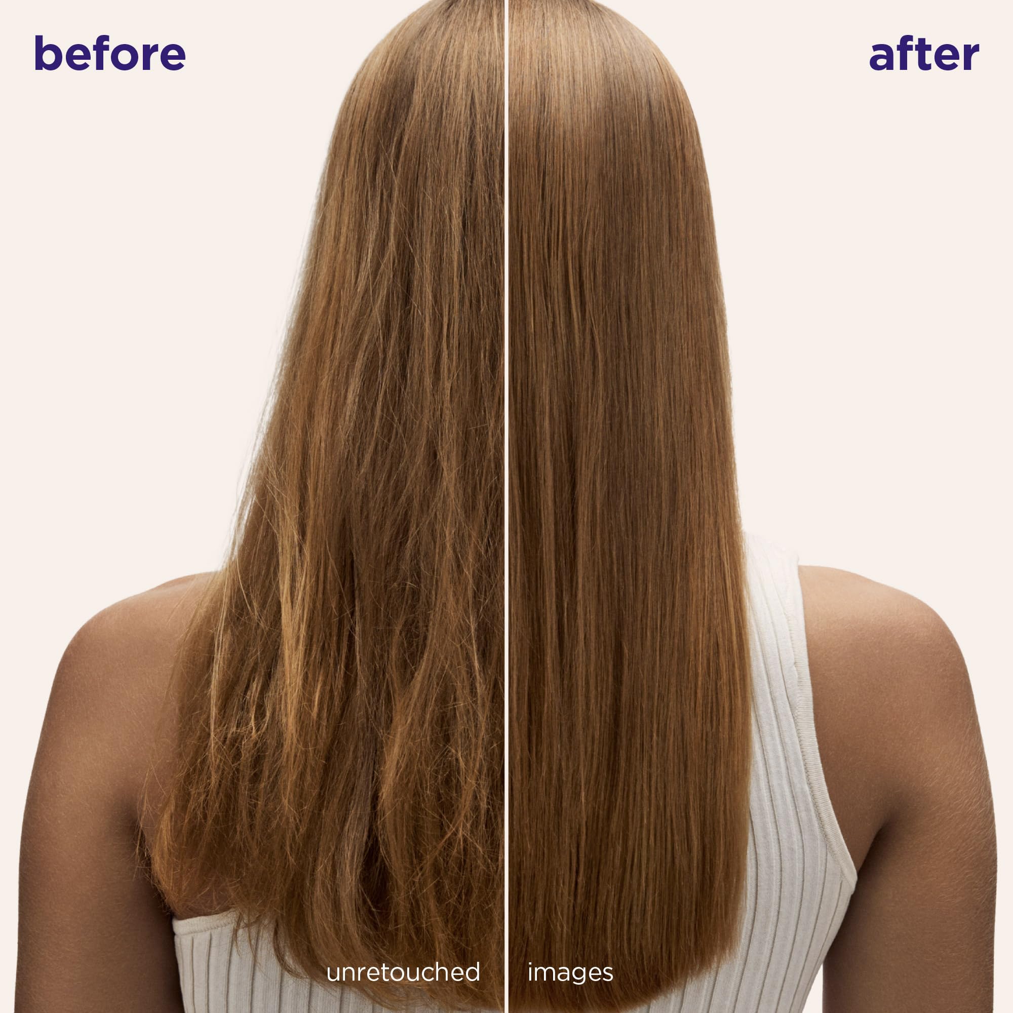 Maria Nila application in hands showing easy spread and improved detangling