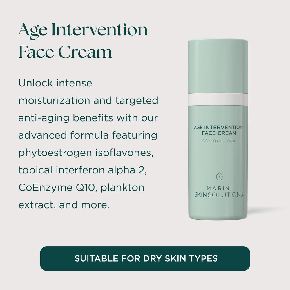 Marini SkinSolutions cream texture close-up highlighting rich moisturizing consistency