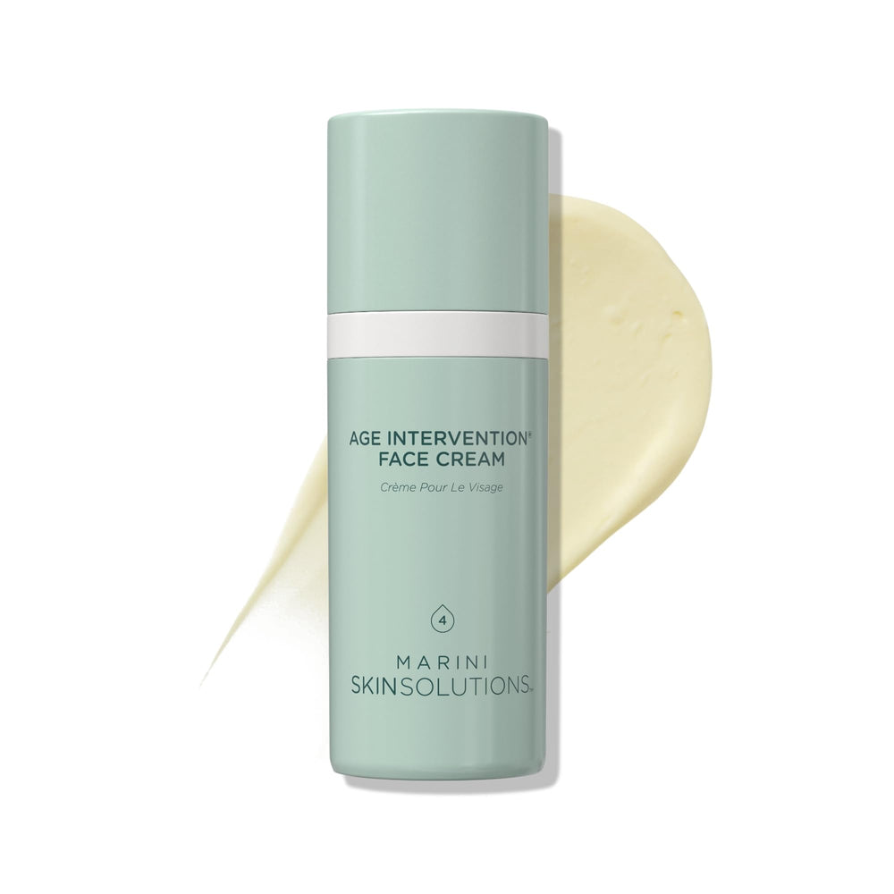 Marini SkinSolutions front packaging showing jar and branding for anti-aging hydration